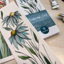 Additional picture of Hahnemuhle Watercolour Bookmark Pad.