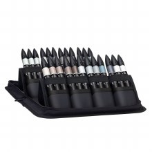 Additional picture of Brush Marker Set 24 Grey & Blk