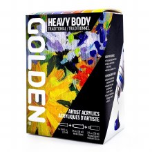 Additional picture of Golden Heavy Body Acrylic Traditional Set