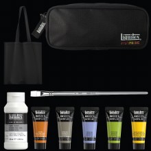 Additional picture of Liquitex Fabric Painting Set