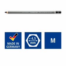Additional picture of Mars Lumograph Charcoal Set of 3 + Paper Stump