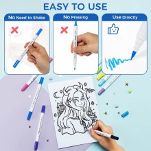 Additional picture of Ohuhu Acrylic Paint Marker 36s - Dual Tip