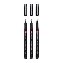Additional picture of Talens Pigment Fineliner Set Bold, 3 pcs