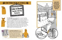 Additional picture of Color & Sleuth: Haunted City Colouring Book