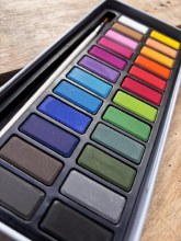 Additional picture of Create Watercolour 24 Paint Tin + Free Brush