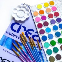 Additional picture of Create Watercolour Bundle 49 piece