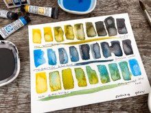 Additional picture of Daniel Smith Watercolor Triad Tube Set 3x5ml - Evening Glow