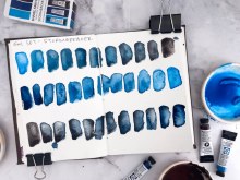 Additional picture of Daniel Smith Watercolor Triad Tube Set 3x5ml - Stormbreaker