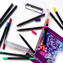 Additional picture of Elements Dual Tip Marker Set of 30