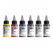 Additional picture of Golden High Flow Airbrush Set of 6