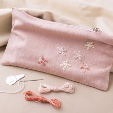 Additional picture of Mini Craft Kit Embroidery - Clutch Bag
