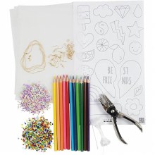 Additional picture of Mini Creative Jewel Kit - Shrink Plastic