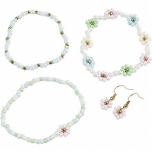 Additional picture of Mini Creative Jewellery Kit - Elastic Bracelet & Earring