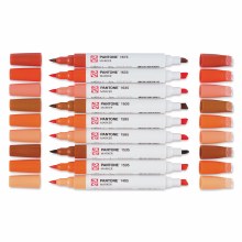 Additional picture of Talens | Pantone marker set 9x Warm Red - *1 week extra lead time*