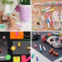 Additional picture of Pintor Extra Fine Tip Paint Marker Set 6 - Creative
