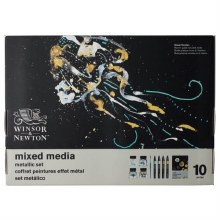 Additional picture of Winsor & Newton Mixed Media Set - Metallic