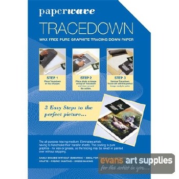 Frisk Tracedown A3 Graphite - pack of 5 sheets