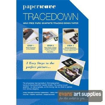 Frisk Tracedown A4 Graphite - pack of 5 sheets