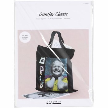 Textile Transfer Sheets - For Dark & Light Textiles