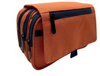 Triple Pencil Case with Flap + Pocket