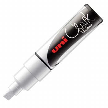 Uni Chalk Marker PWE-8K White