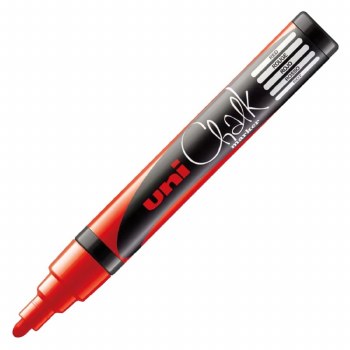 Uni Chalk Marker PWE-5M Red