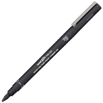 Uni Pin Fine Line Pen 0.2mm Black