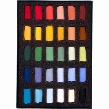 Unison Pastels Set of 30 Half Sticks - Starter