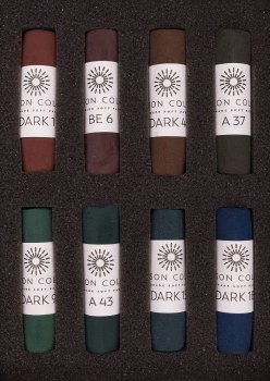 Unison Pastels Set of 8 - Dark