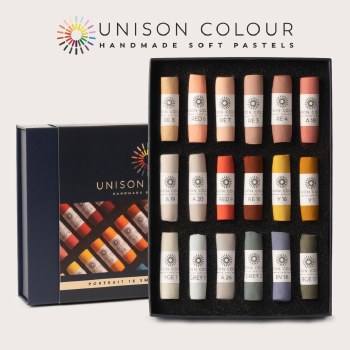Unison Pastels Set of 18 - Portrait