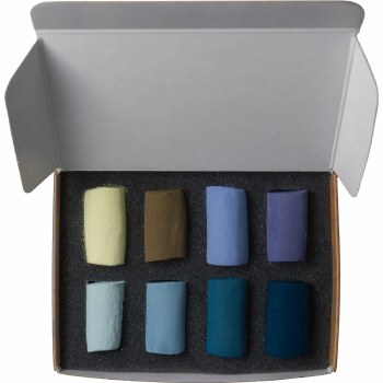 Unison Pastels Set of 8 Half Sticks - Winter
