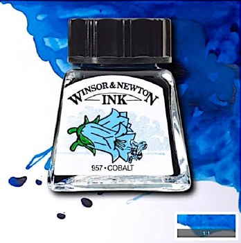 WINSOR & NEWTON INK 14ML COBALT