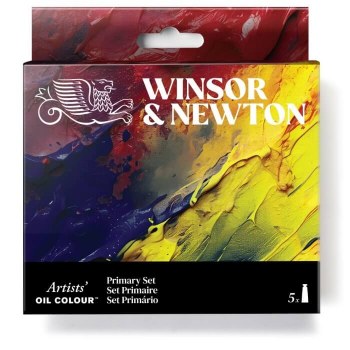 Winsor & Newton Artist's Oil Colour Primary Set 5x37ml