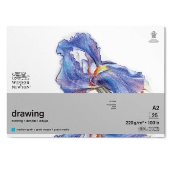 Winsor & Newton Medium Grain 220gsm Cartridge Bound Pad A2