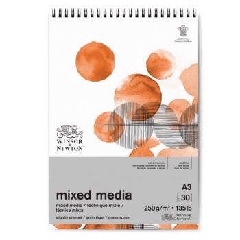 Winsor & Newton Mixed Media Pad Spiral A3