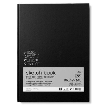 Winsor & Newton A3 Sketch Book Bound 170gsm
