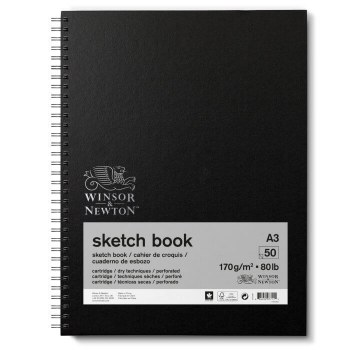 Winsor & Newton A3 Sketch Book Spiral 170gsm