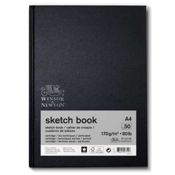 Winsor & Newton A4 Sketch Book Bound 170gsm