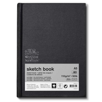 Winsor & Newton A5 Sketch Book Bound 110gsm