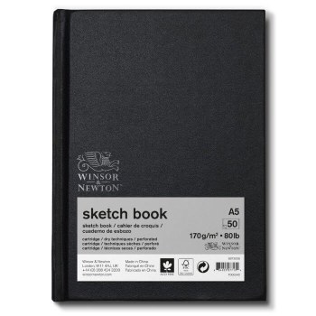 Winsor & Newton A5 Sketch Book Bound 170gsm