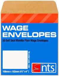 Wage Envelope 50s