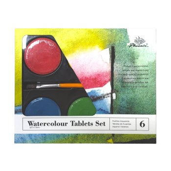 Watercolour Paint Blocks Set