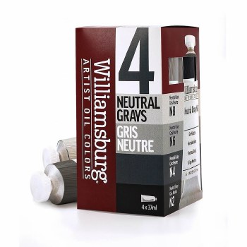 Williamsburg Neutral Gray set of 4