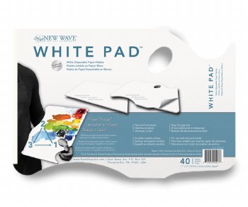 New Wave White Pad Ergonomic Hand Held