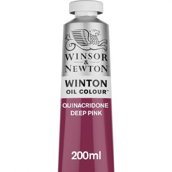 Winsor & Newton Winton 200ml Quinacridone Deep Pink