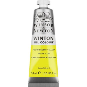 Winsor & Newton Winton 37ml Fluorescent Yellow S3