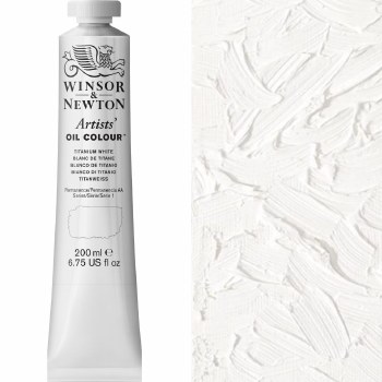 Winsor & Newton Artists' Oil Colour 200ml Titanium White