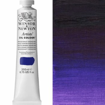 Winsor & Newton Artists' Oil Colour 200ml Winsor Violet Dioxazine