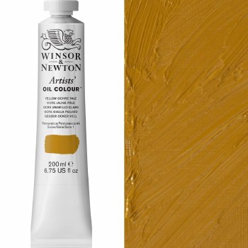 Winsor & Newton Artists' Oil Colour 200ml Yellow Ochre Pale