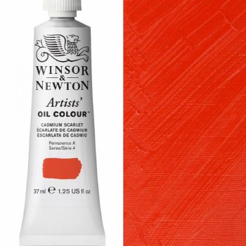 Winsor & Newton Artists' Oil Colour 37ml Cadmium Scarlet